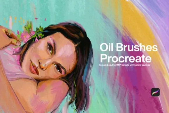 Oil Painting Brushes - free Procreate brush collection
