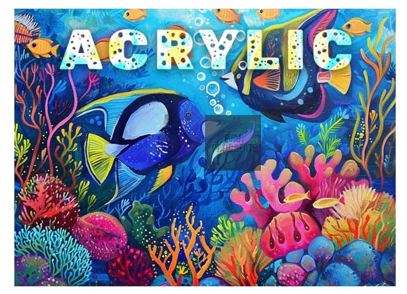 Acrylic Brushes for Procreate (Vibrant Painterly Texture) - free Procreate brush pack