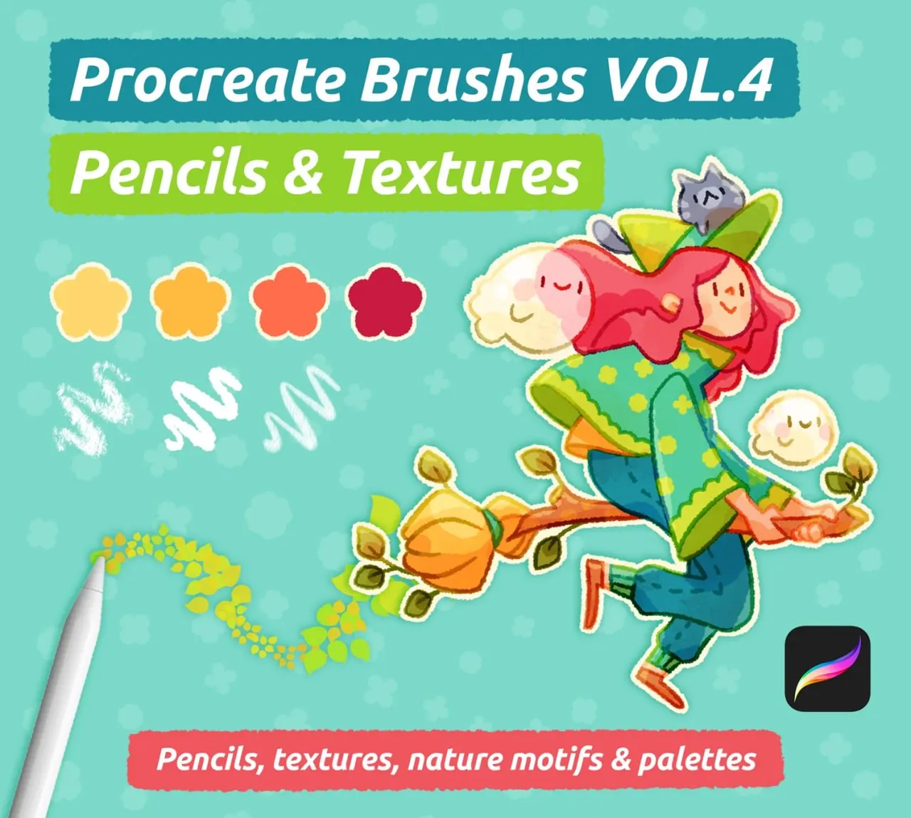 Procreate Brushes Vol - free Procreate brush pack